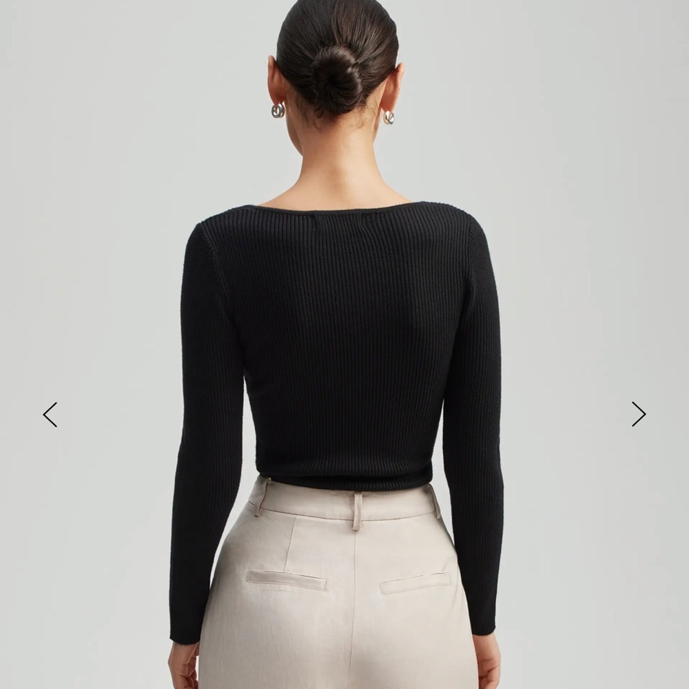 By Malina Tulip Top medium black - Picture 3 of 8